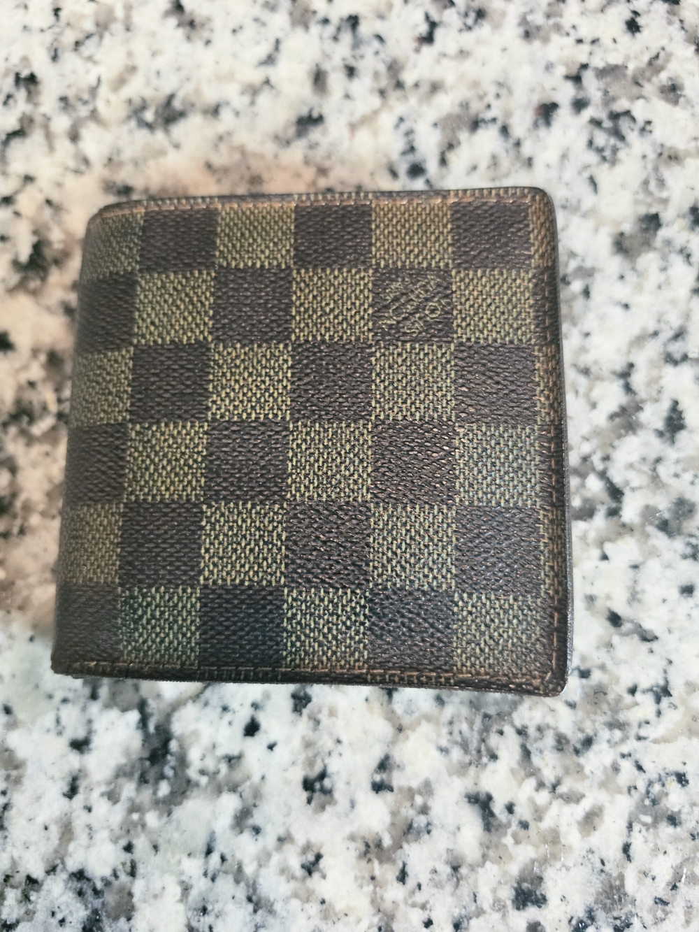 Louis Vuitton Damier Canvas Bifold Wallet in Brown - Picture 2 of 8